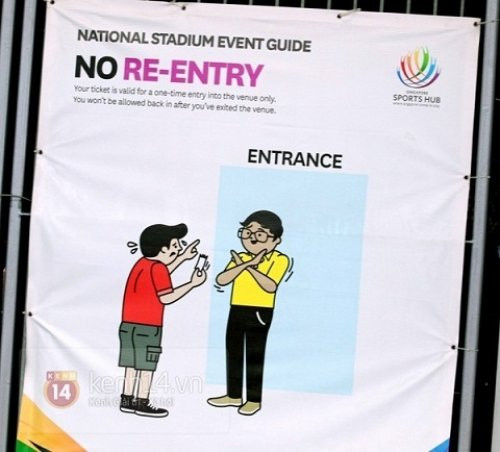 Vé vào cửa thì chỉ được dùng 1 lần mà thôi.