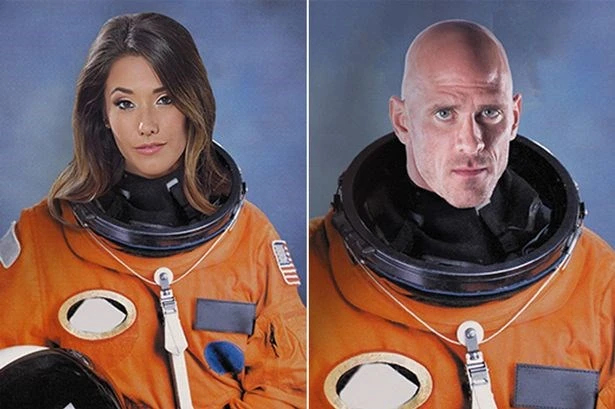 Hai ngôi sao khiêu dâm Eva Lovia và Johnny Sins sẽ tham gia bộ phim người lớn ngoài vũ trụ. Nguồn: Mirror