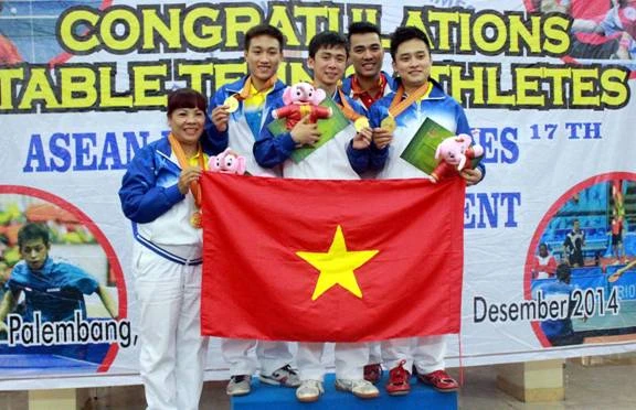 17th ASEAN University Games 2014: Điền kinh và bóng bàn “gặt vàng”