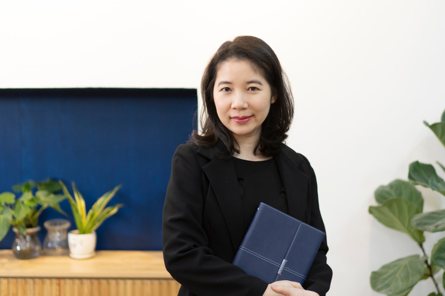 Bà Trần Phương Hoa - Tổng giám đốc Tổ chức giáo dục Summit. Ảnh NVCC.