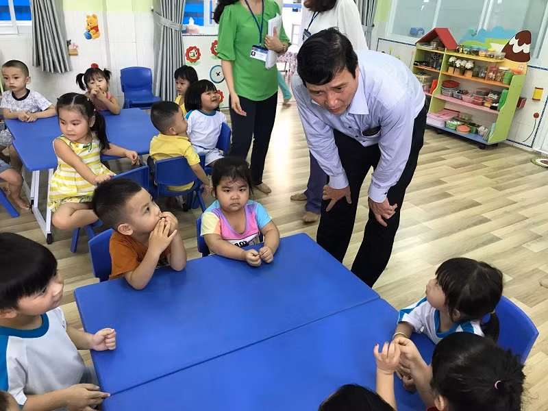 Đại diện Sở Y tế TPHCM kiểm tra đột xuất công tác phòng chống dịch bệnh tại cơ sở GD