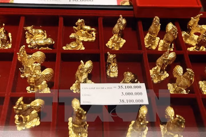 Lượng vàng giao dịch ngày Thần tài tăng gấp đôi so với năm trước