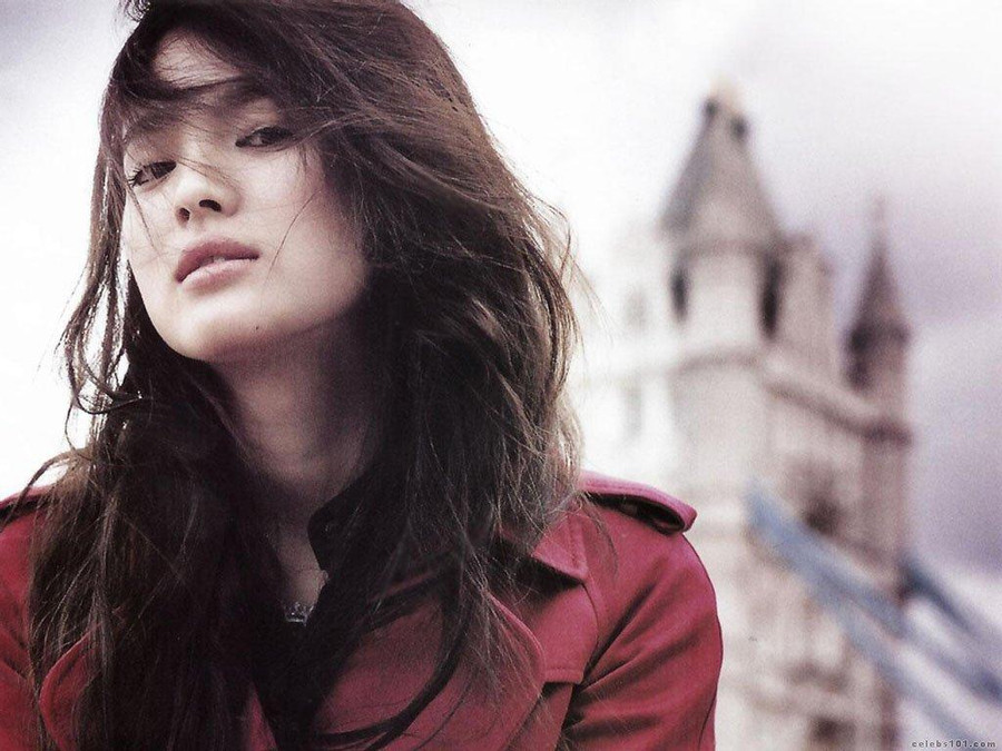 Song Hye Kyo dùng mặt nạ trứng gà. sao han tri mụn
