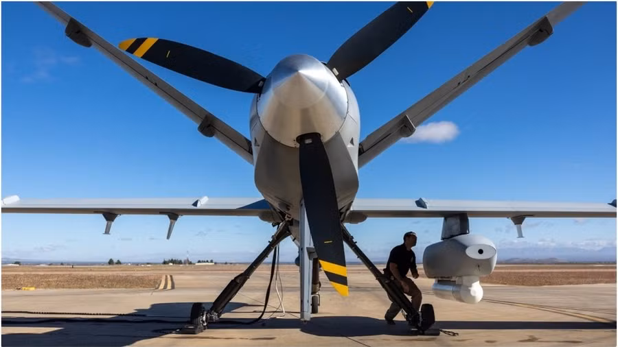 Máy bay không người lái MQ-9 Reaper của Mỹ.