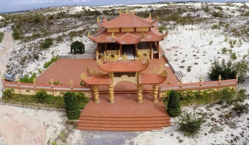 Mục sở thị lăng mộ 10 tỷ độc nhất vô nhị trên vùng sa mạc Quảng Bình - Ảnh 8