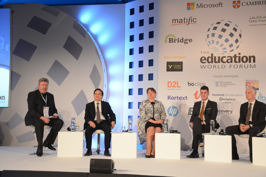 Bộ trưởng Bộ GD&ĐT Phùng Xuân Nhạ tại Diễn đàn giáo dục thế giới và Triển lãm giáo dục toàn cầu