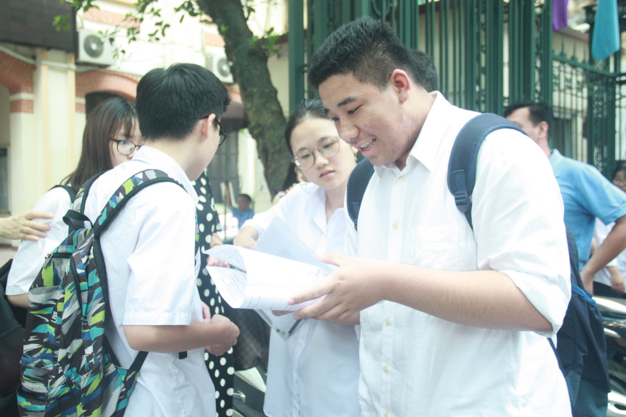 Thí sinh thi tốt nghiệp THPT. Thí sinh thi tốt nghiệp THPT.