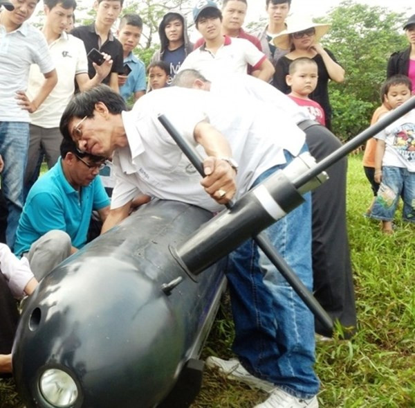 Tàu lặn không người lái đầu tiên mang tên Hoàng Sa ảnh 10 Tàu lặn không người lái đầu tiên mang tên Hoàng Sa ảnh 10