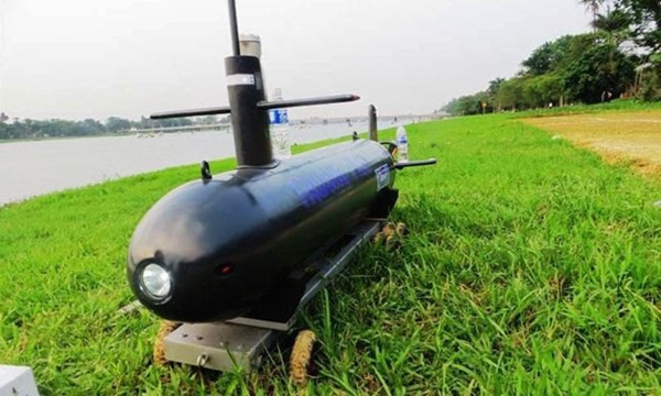 Tàu lặn không người lái đầu tiên mang tên Hoàng Sa ảnh 6 Tàu lặn không người lái đầu tiên mang tên Hoàng Sa ảnh 6