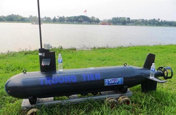 Tàu lặn không người lái đầu tiên mang tên Hoàng Sa ảnh 5 Tàu lặn không người lái đầu tiên mang tên Hoàng Sa ảnh 5