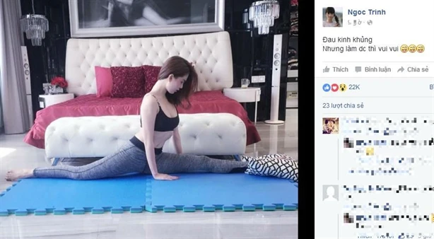 Cú xoạc chân ngoạn mục của Ngọc Trinh "ăn đứt" Phạm Hương