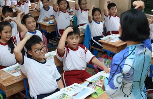 Phấn khích giờ tiếng Anh qua các trò chơi
