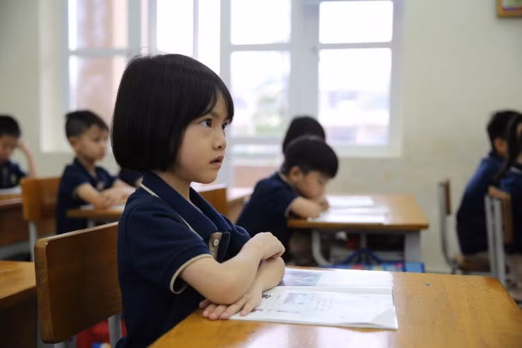 Trong giờ học tại Trường TH Gia Sàng (Thái Nguyên). Ảnh: Thế Đại