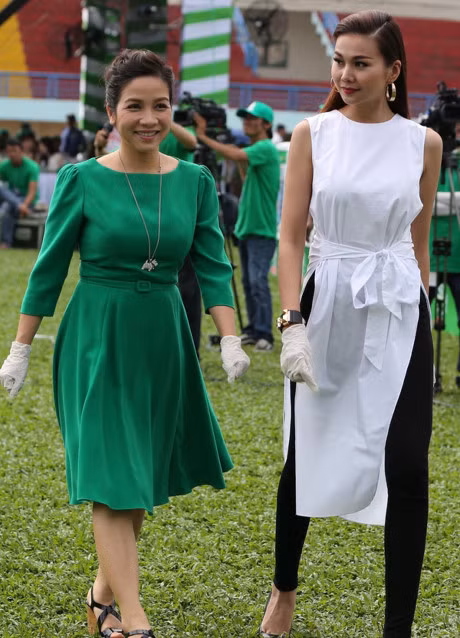 Minh Hang xinh khong kem Hoa hau Mai Phuong Thuy - Anh 7