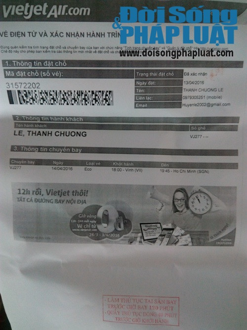 VietJet Air hủy chuyến, khách vật vờ suốt đêm ở sân bay Vinh - Ảnh 2 VietJet Air hủy chuyến, khách vật vờ suốt đêm ở sân bay Vinh - Ảnh 2