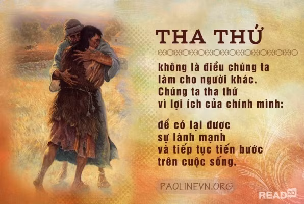 Tha thứ cho 6 người này vì chính bản thân mình