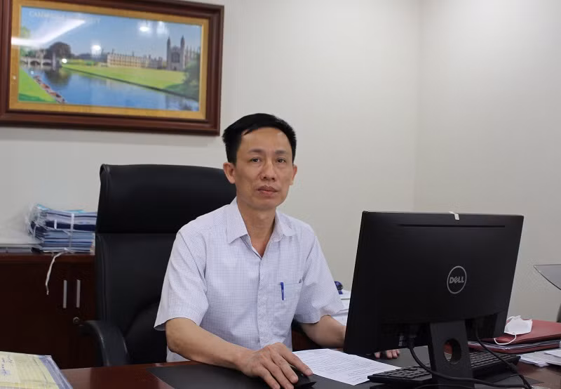 Thầy Vương Bá Huy - Phó Hiệu trưởng Trường THPT Chuyên Bắc Ninh chia sẻ với Báo GD&amp;TĐ.