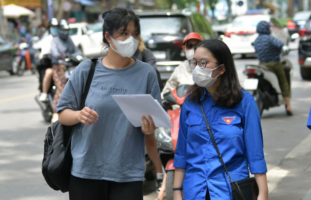 Thí sinh Hà Nội tự tin sau Kỳ thi. Ảnh minh họa: Thế Đại