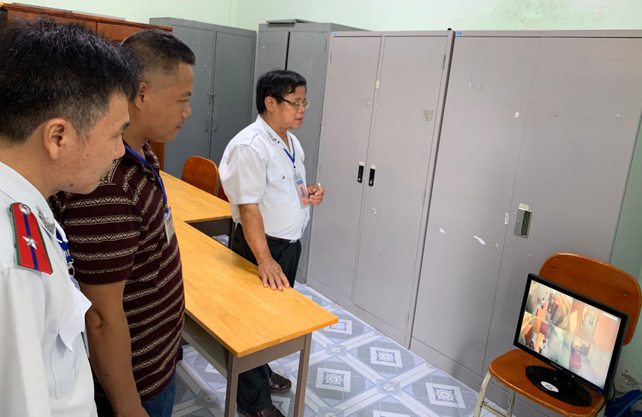 Bình Thuận kiểm tra công tác chuẩn bị cho Kỳ thi tốt nghiệp THPT 2022. Ảnh: INT Bình Thuận kiểm tra công tác chuẩn bị cho Kỳ thi tốt nghiệp THPT 2022. Ảnh: INT