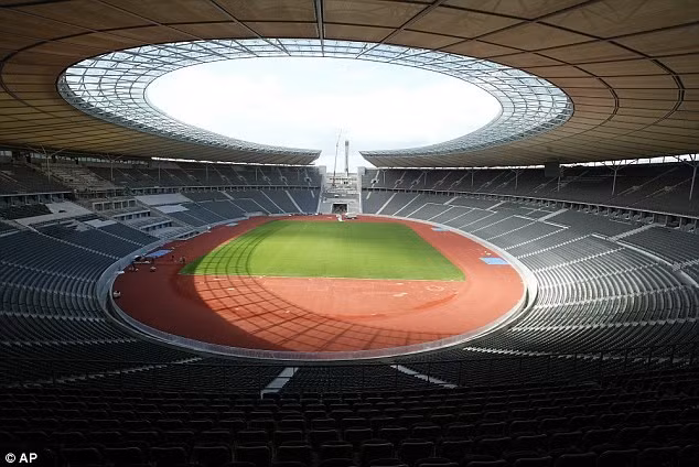 Sân vận động Olympiastadion tại Berlin, nơi diễn ra trận chung kết World Cup 2006. Nguồn: AP