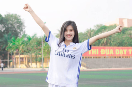 Vẻ xinh tươi Hoa khôi Học viện An ninh nhân dân - Ảnh 4 Ve xinh tuoi Hoa khoi Hoc vien An ninh nhan dan - Anh 4
