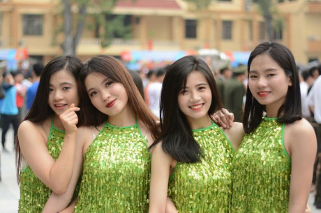 Vẻ xinh tươi Hoa khôi Học viện An ninh nhân dân - Ảnh 5 Ve xinh tuoi Hoa khoi Hoc vien An ninh nhan dan - Anh 5