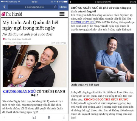Ca sỹ Mỹ Linh lên tiếng việc bị mạo danh trên mạng nhằm bán thuốc - Ảnh 1 Ca sy My Linh len tieng viec bi mao danh tren mang nham ban thuoc - Anh 1