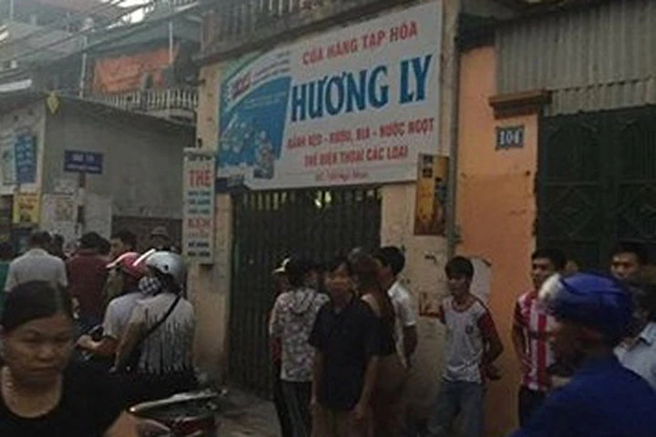 Hiện trường vụ việc. Ảnh: Pháp luật Plus.