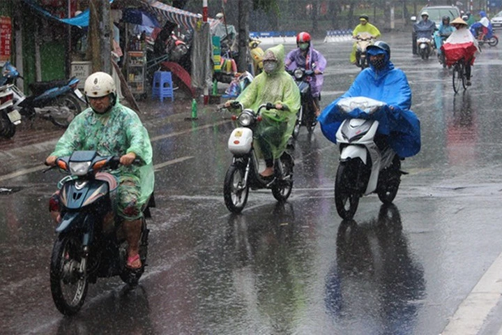 Chiều nay không khí lạnh ảnh hưởng đến các tỉnh miền Bắc, Hà Nội xuất hiện mưa rải rác. Ảnh minh họa: Nguyễn Dương