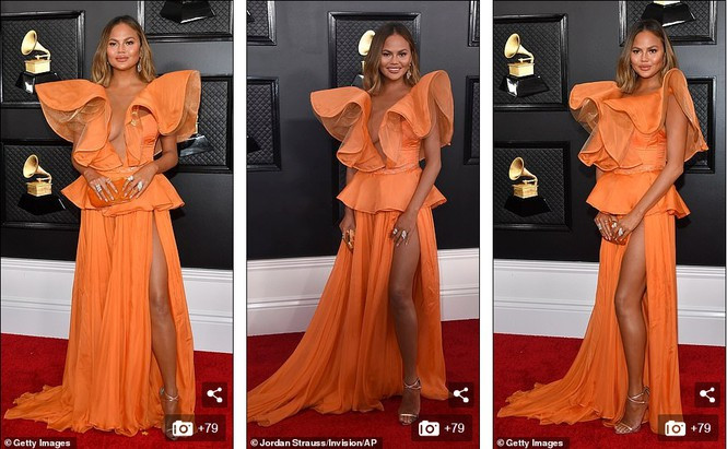 Chiêm ngưỡng những bộ cánh đẹp nhất trên thảm đỏ Grammy 2020 - ảnh 4