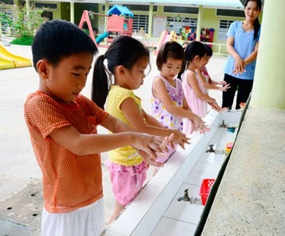 Trường học chủ động phòng dịch bệnh mùa hè