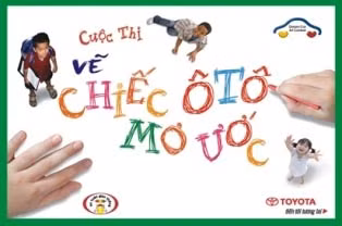 Ô tô chuồn chuồn, mực, cua đạt giải nhất cuộc thi vẽ tranh