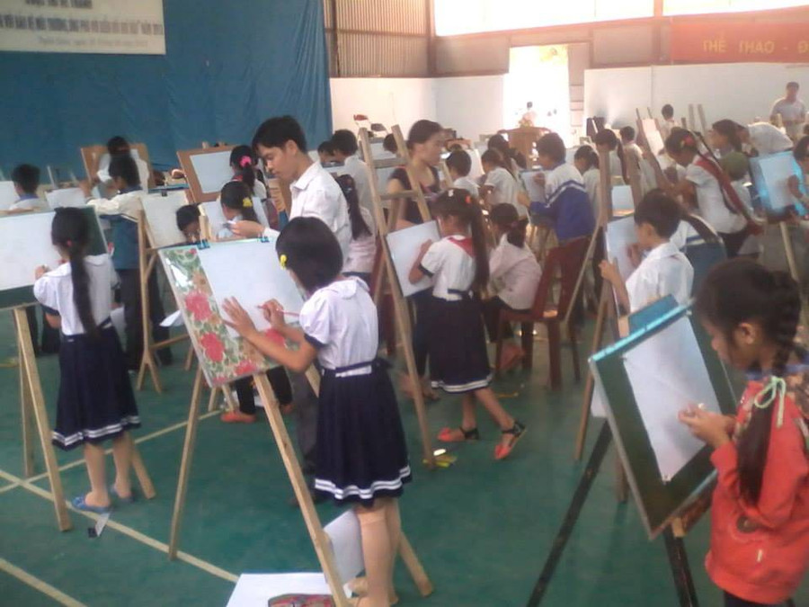 Tạo mối giao cảm giữa người học và tác phẩm mỹ thuật