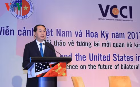 Chủ tịch nước Trần Đại Quang phát biểu tại Hội thảo