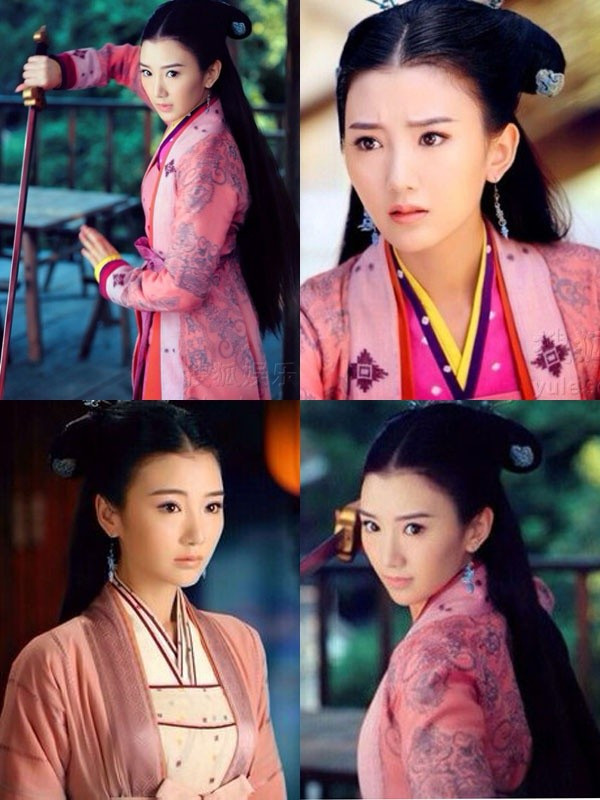 Mao Hiểu Đồng vai Quách Phù. Mao Hiểu Đồng vai Quách Phù.