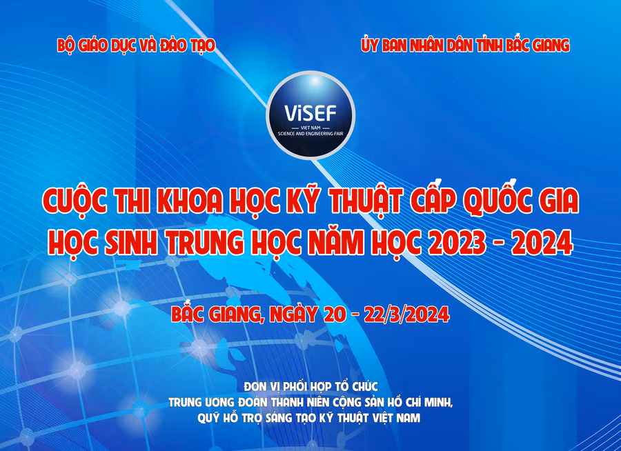 149 dự án tham gia thi Khoa học, kỹ thuật cấp quốc gia HS trung học