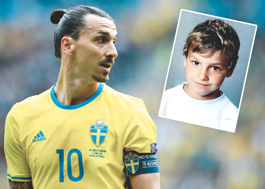 Tuổi thơ khó khăn đã biến Zlatan trở thành đứa trẻ bướng bỉnh