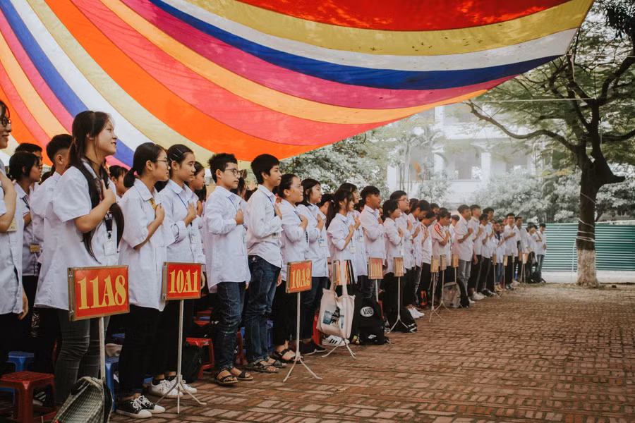 Trường THPT Bến Tre đang nỗ lực xây dựng môi trường thực sự hạnh phúc