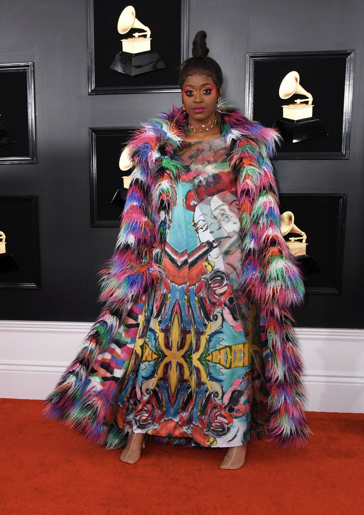 Tierra Whack tại lễ trao giải Grammy. Tierra Whack tại lễ trao giải Grammy.