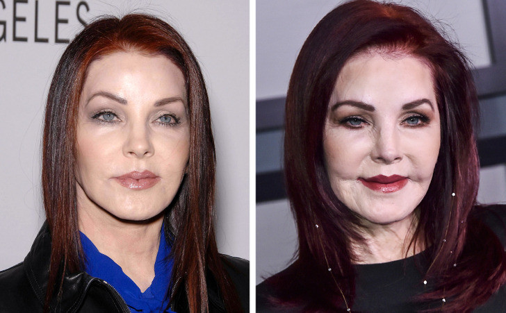 Nữ diễn viên Priscilla Presley.
