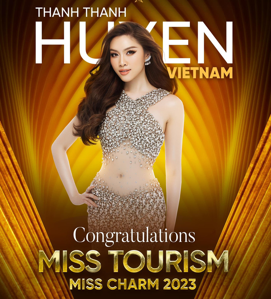 Thanh Thanh Huyền giành giải thưởng Miss Tourism. Thanh Thanh Huyền giành giải thưởng Miss Tourism.