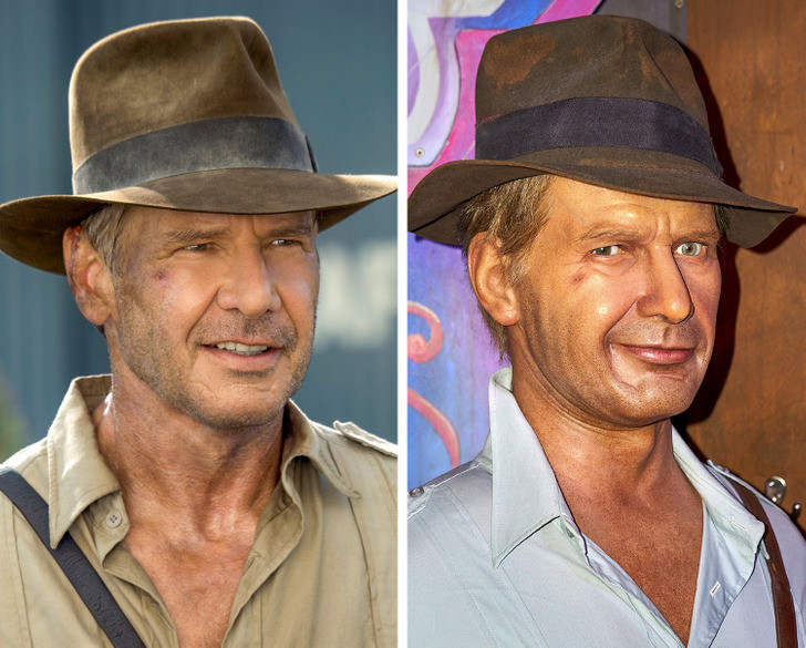 Nhìn vào tượng sáp này bạn có nhận ra Harrison Ford. Nhìn vào tượng sáp này bạn có nhận ra Harrison Ford.