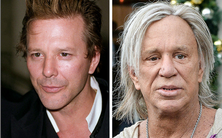 Nam diễn viên Mickey Rourke.