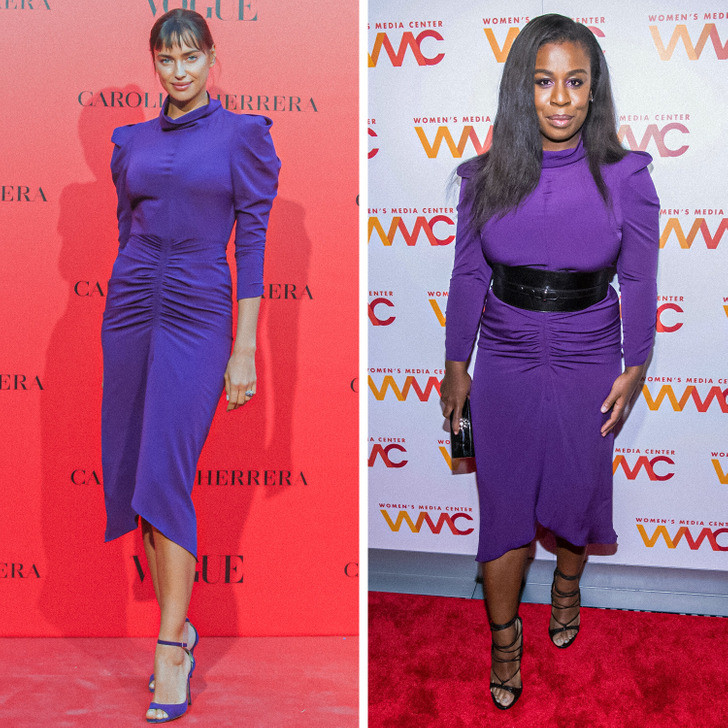 Irina Shayk và Uzo Aduba. Irina Shayk và Uzo Aduba.