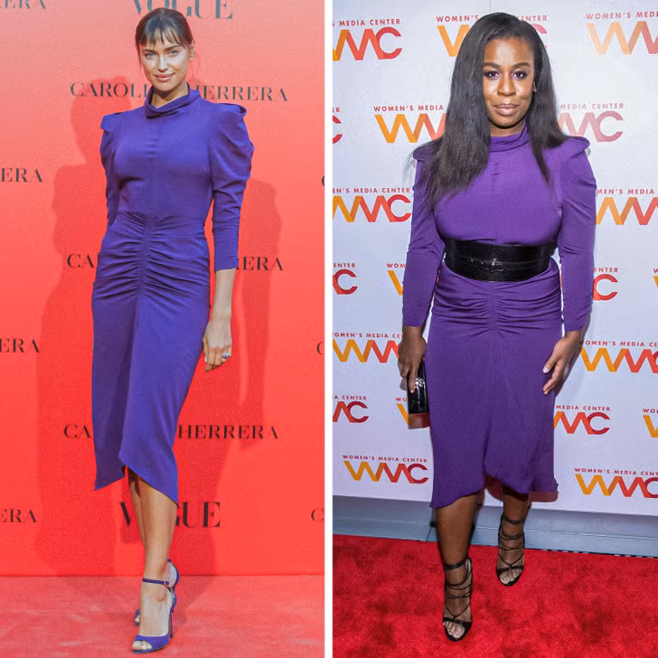 Irina Shayk và Uzo Aduba.