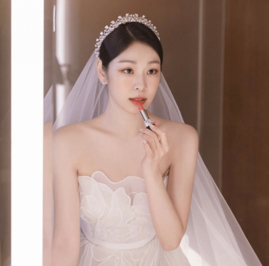 Ảnh cưới của Kim Yuna.