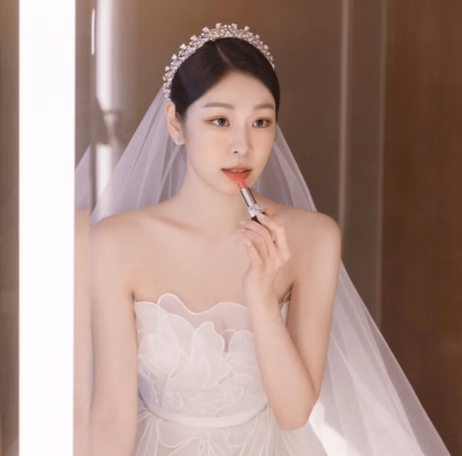 Ảnh cưới của Kim Yuna.