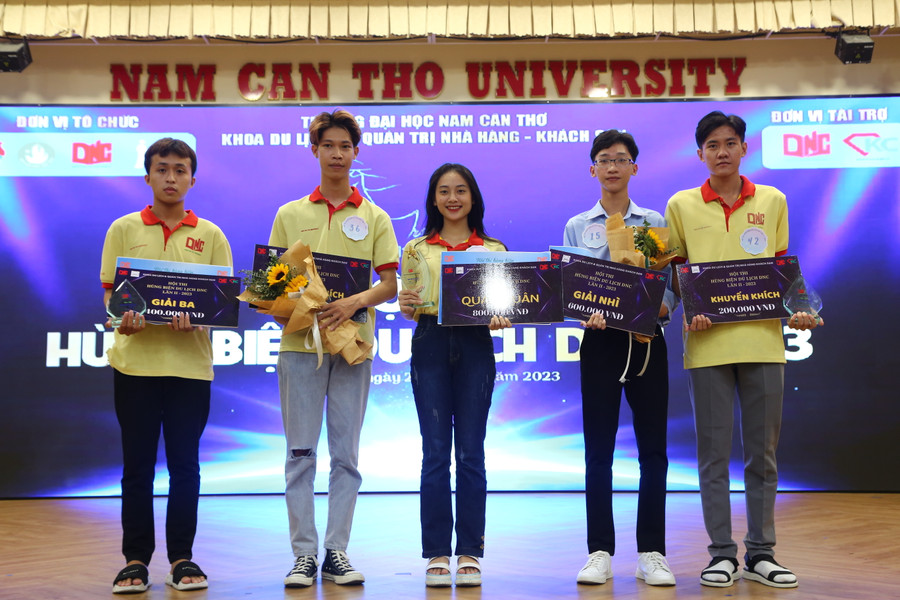 Các thí sinh đạt giải trong hội thi. Các thí sinh đạt giải trong hội thi.