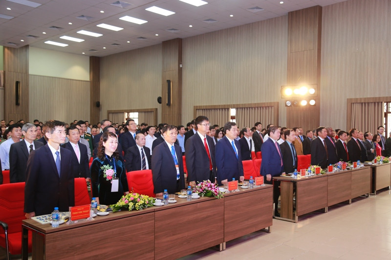 CÁc đại biểu dự lễ kỷ niệm 120 năm truyền thốngTrường ĐH Công nghiệp Hà Nội