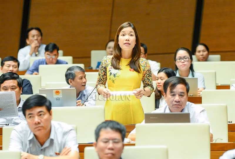 Đại biểu Quốc hội Phùng Thị Thường - Vĩnh Phúc. Ảnh: Quochoi.vn